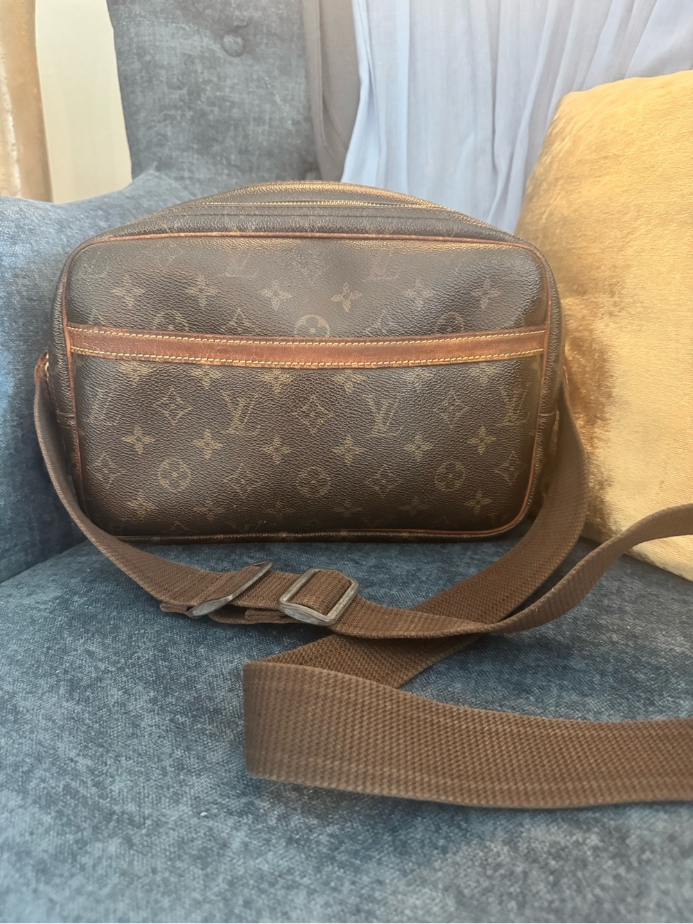 Authentic Louis Vuitton Reporter Bag PM